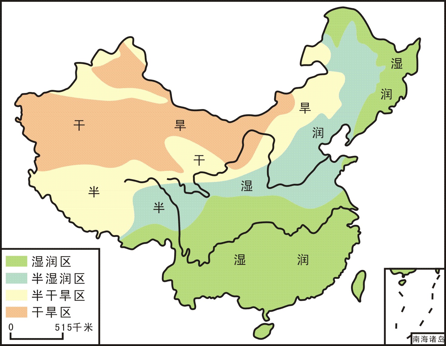 高考地理知识归纳-干湿分区、我国的水资源、河流水补给_地理试题解析_初高中地理网