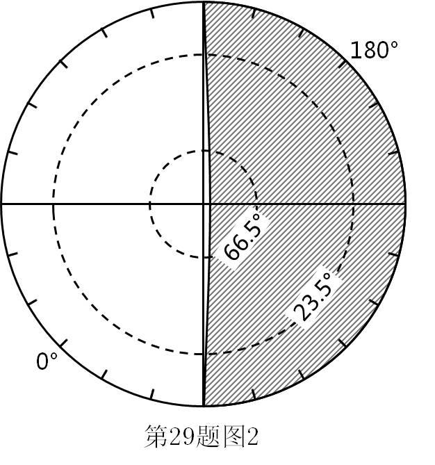 【超清版】2017年11月浙江学考、选考地理试卷（含答案）